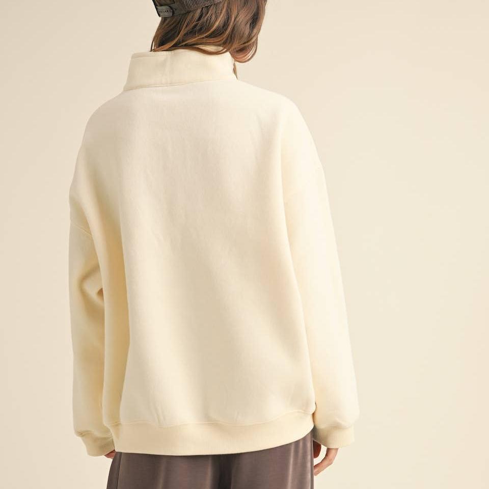 Cozy Fleece Oversized Pullover