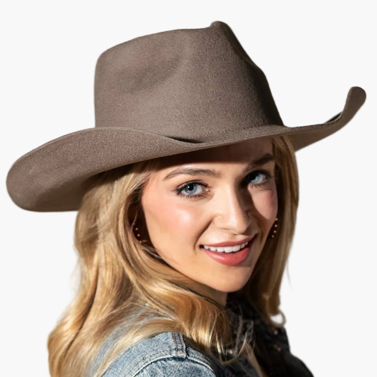 100% Australian Wool Hard Brim Cowboy Hat