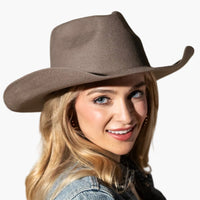 100% Australian Wool Hard Brim Cowboy Hat