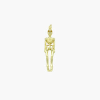 Gold Skeleton Charm