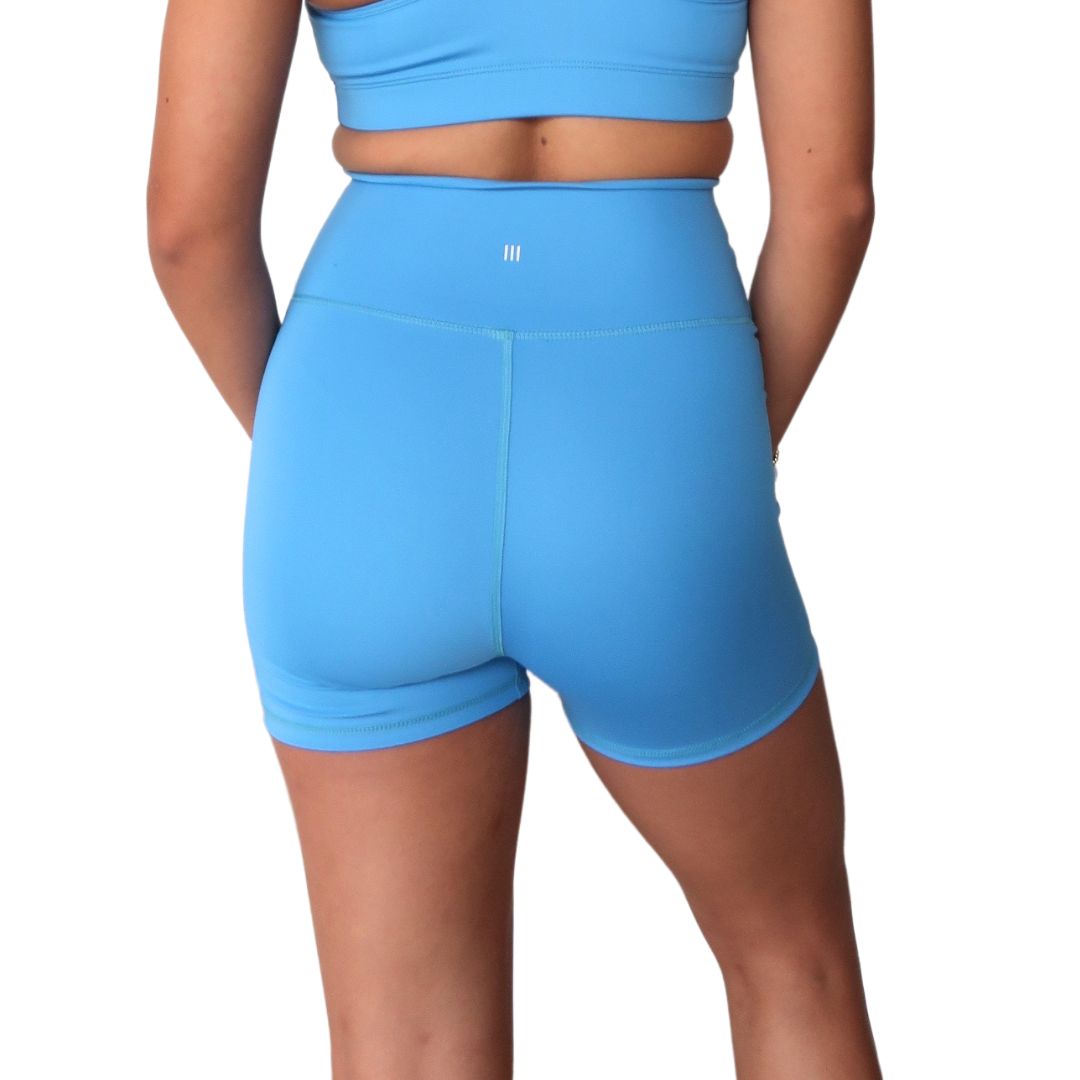 The Gym Short in Azure