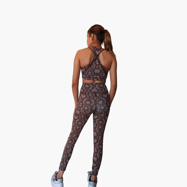 The Best Damn Legging in Cocoa Snake