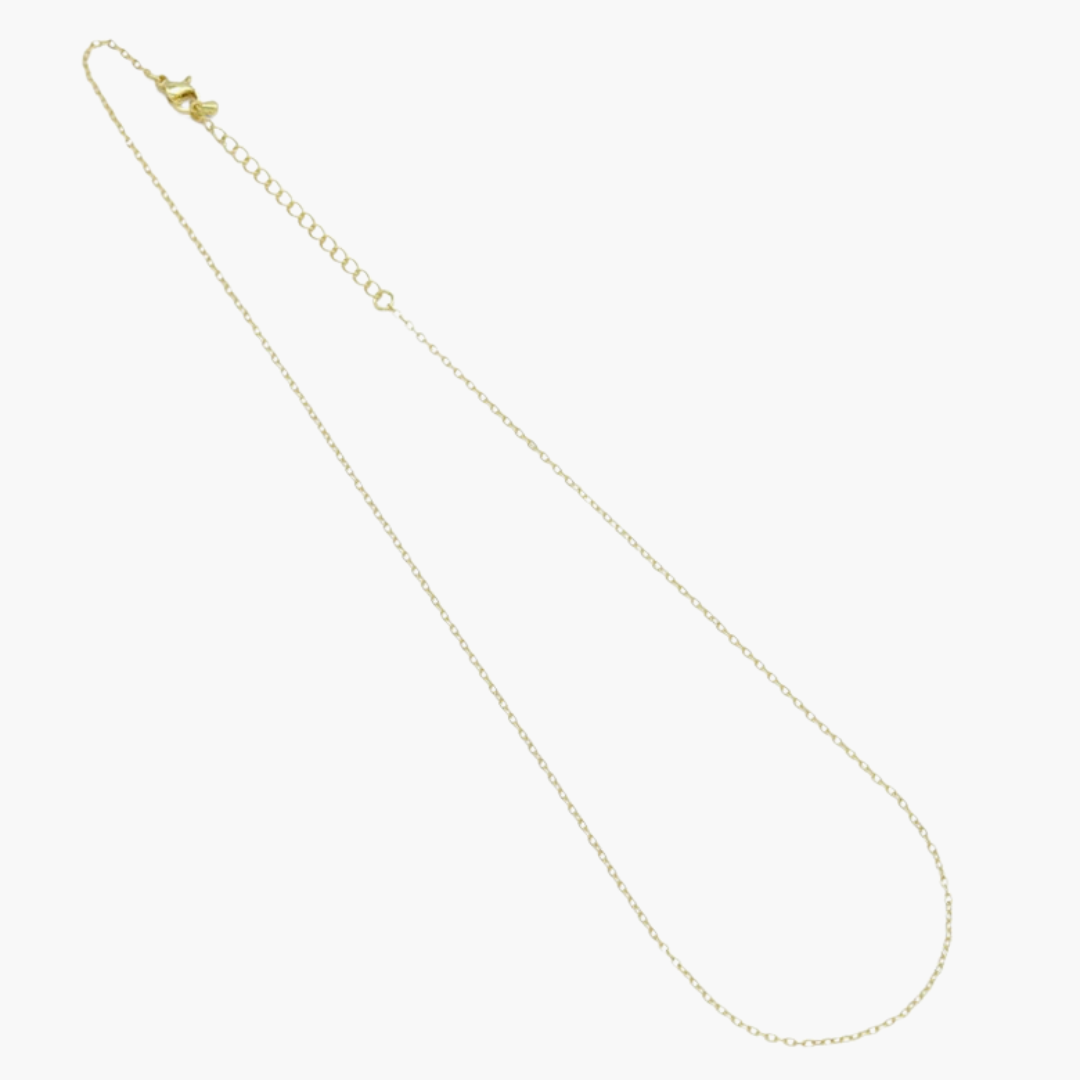 Dainty 18k Gold Filled Trace Necklace