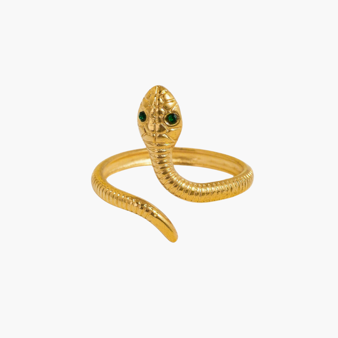 Echidna Adjustable Serpent Ring