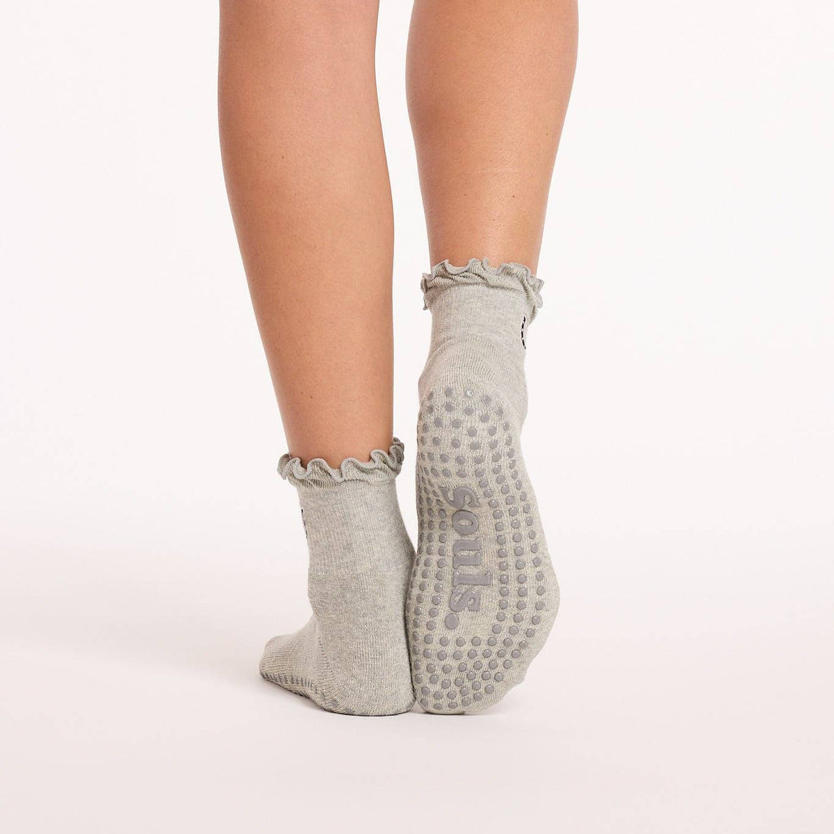 Lucky Horseshoe Grip Socks