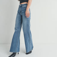 JBD High Rise Palazzo Wide Leg Jean