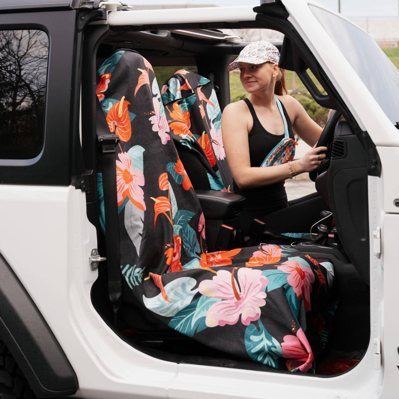 Moonrise Maui Car Seat Cover Towel