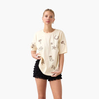 Cotton Cowboy Embroidered Tee