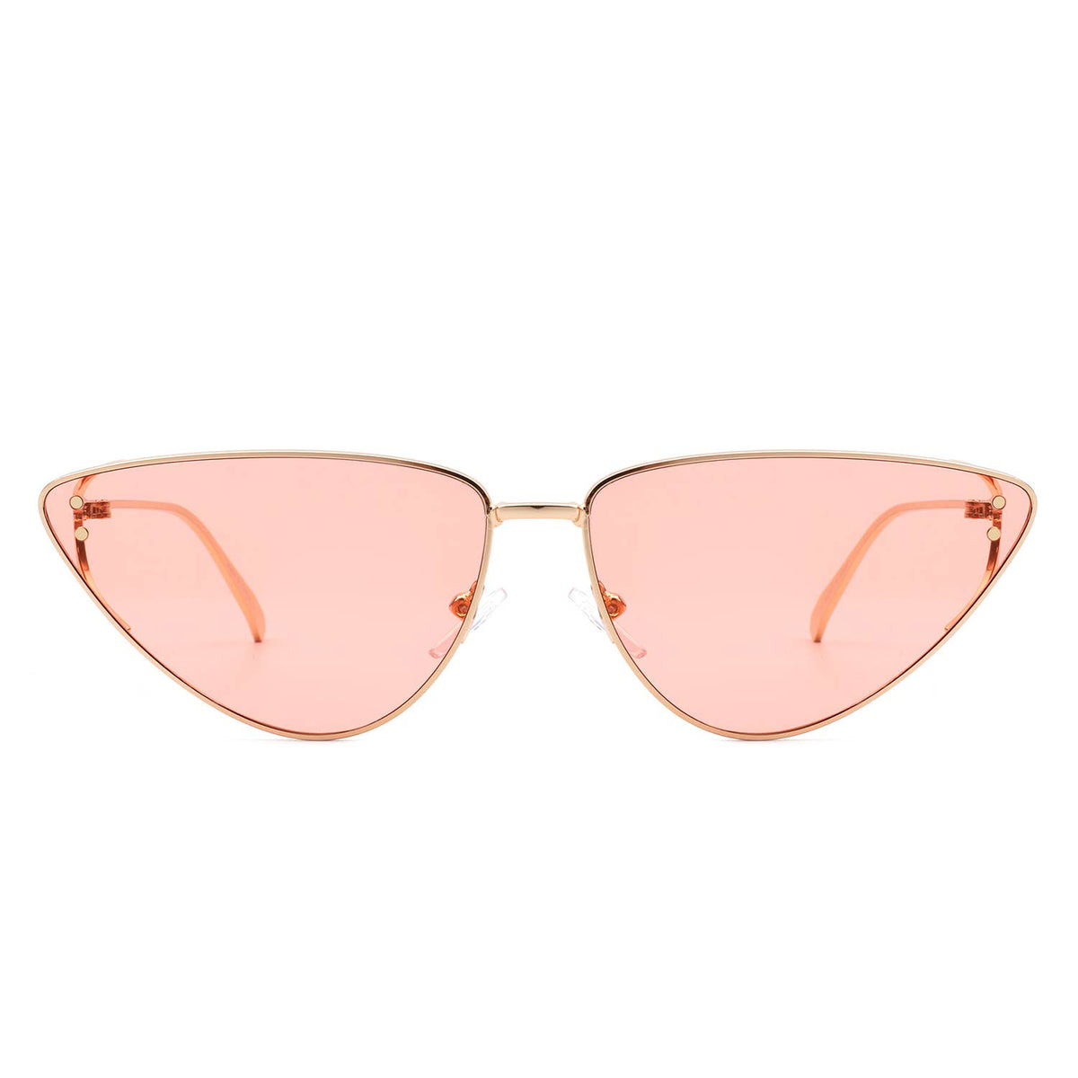 Retro Metal Frame Cat Eye Sunglasses