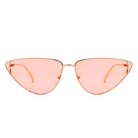 Retro Metal Frame Cat Eye Sunglasses