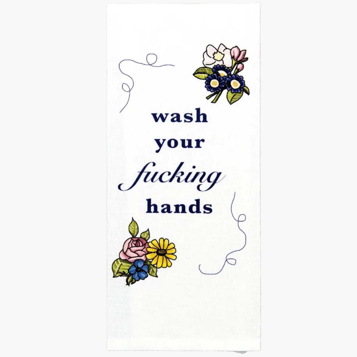 Wash Your Fucking Hands Dishtowel