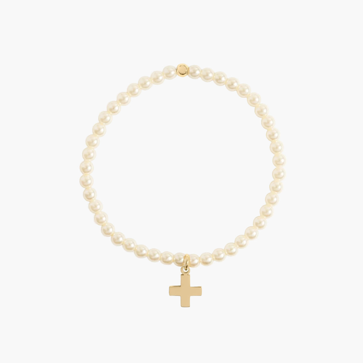 Kid's Pearl Cross Bracelet