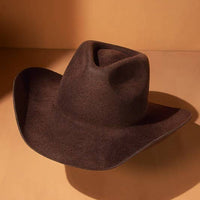100% Australian Wool Hard Brim Cowboy Hat