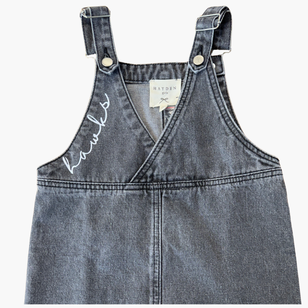 Girl's Denim Overall Spirit Dress