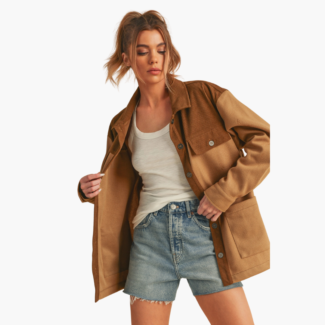 Emilia Camel Jacket