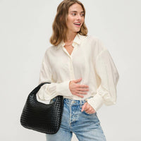 Adela Woven Hobo