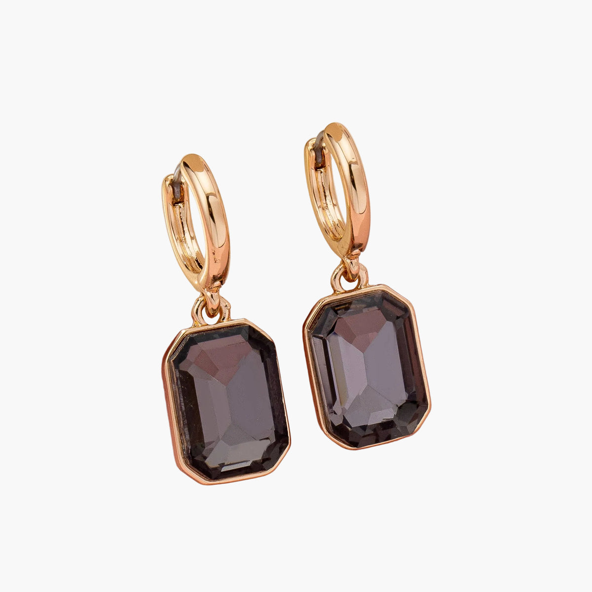 Gemstone Drop Earrrings