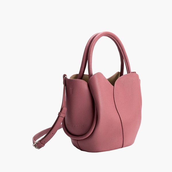 Tulip Mauve Recycled Vegan Top Handle