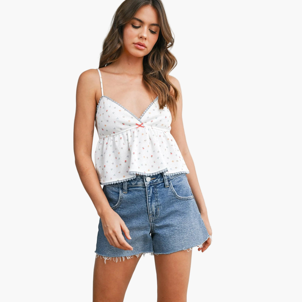 Dainty Floral Cami Top