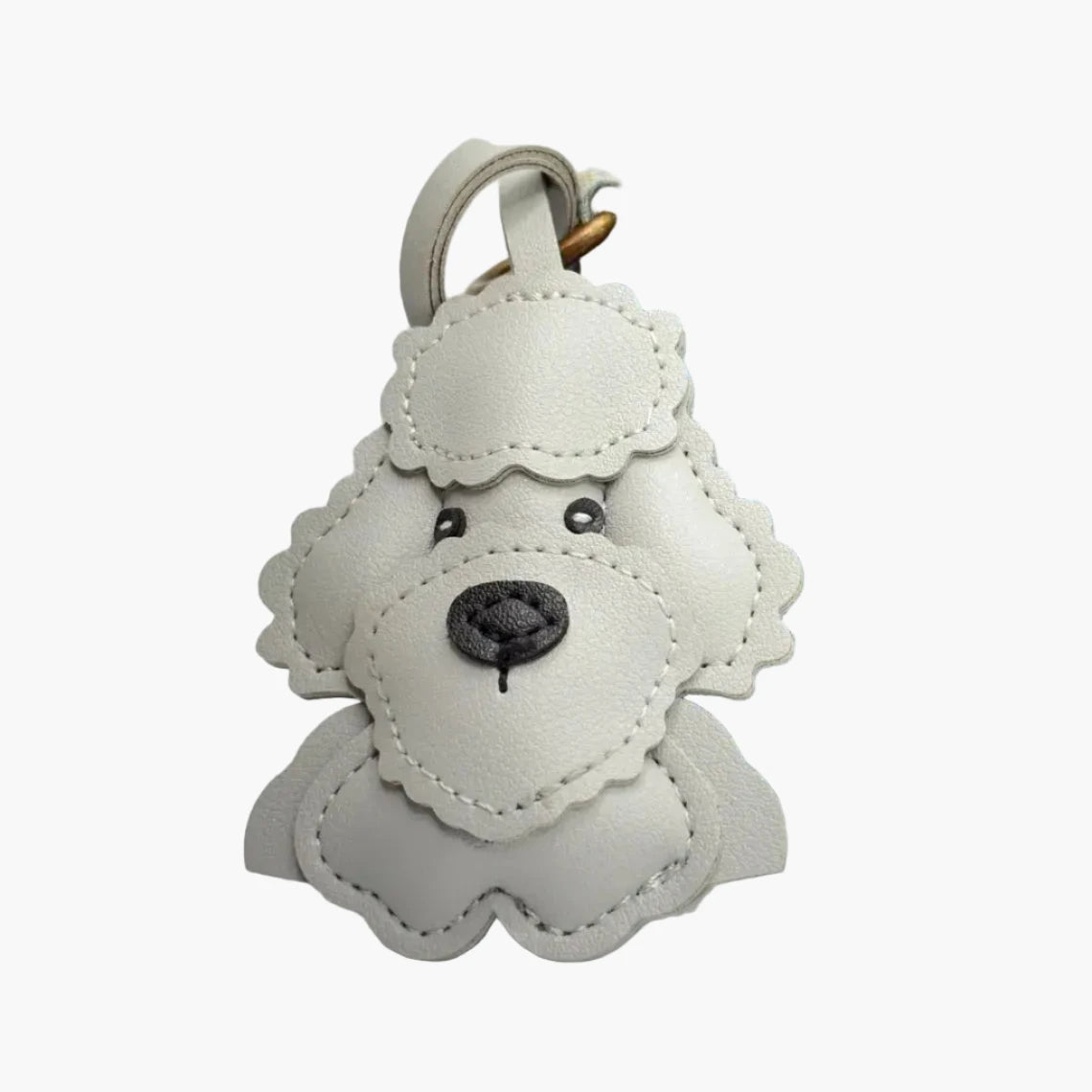 Poodle Keychain/Bag Charm