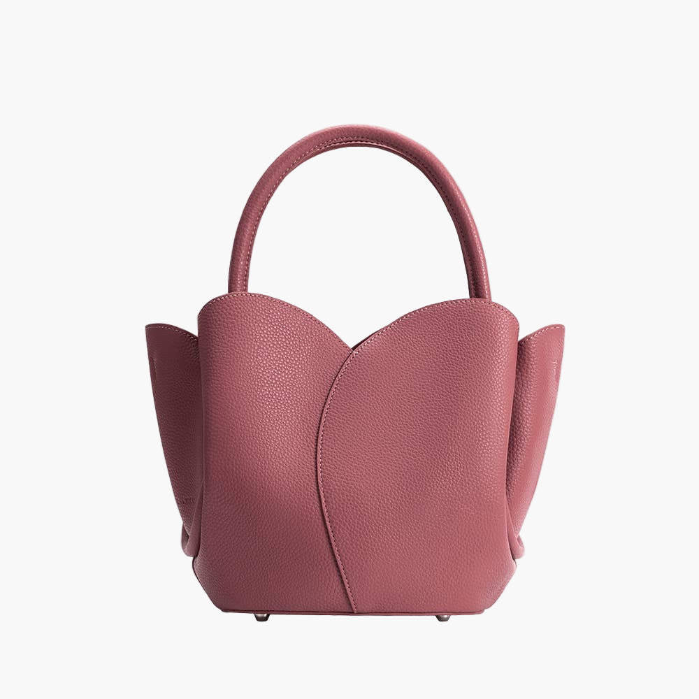 Tulip Mauve Recycled Vegan Top Handle