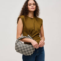 Lizbeth Woven Knot Handbag