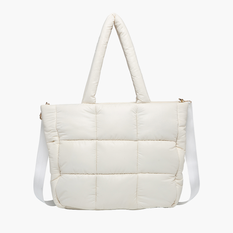 Off White Kiersten Puffer Hobo w/ Strap