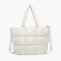 Off White Kiersten Puffer Hobo w/ Strap