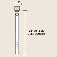 Gold Turquoise Stone Western Concho Chain Belt