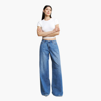 Le Bleu High Rise Wide Leg Jeans