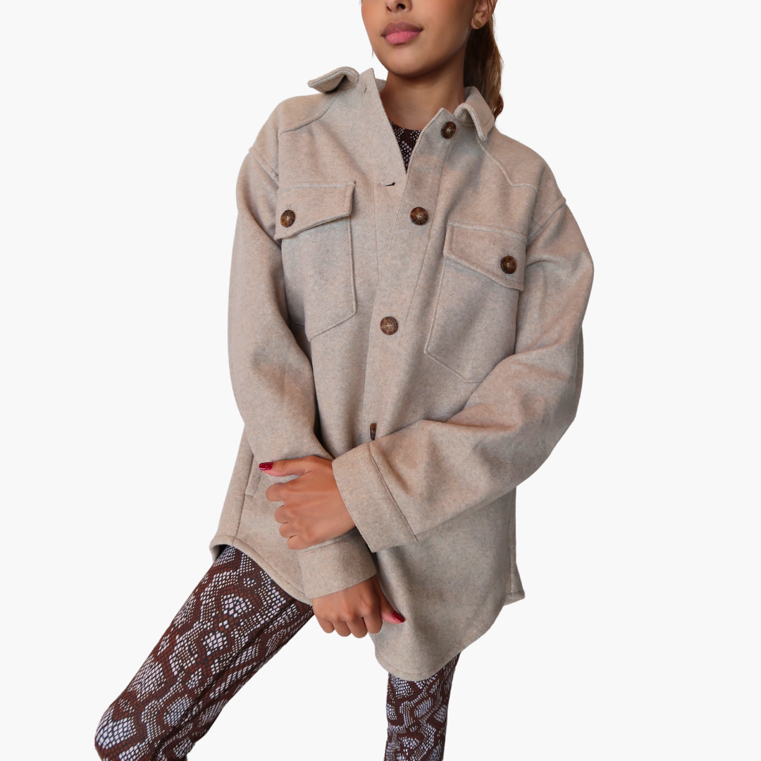 Oversized Fleece Shacket