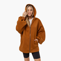 French Terry Oversized Jacket