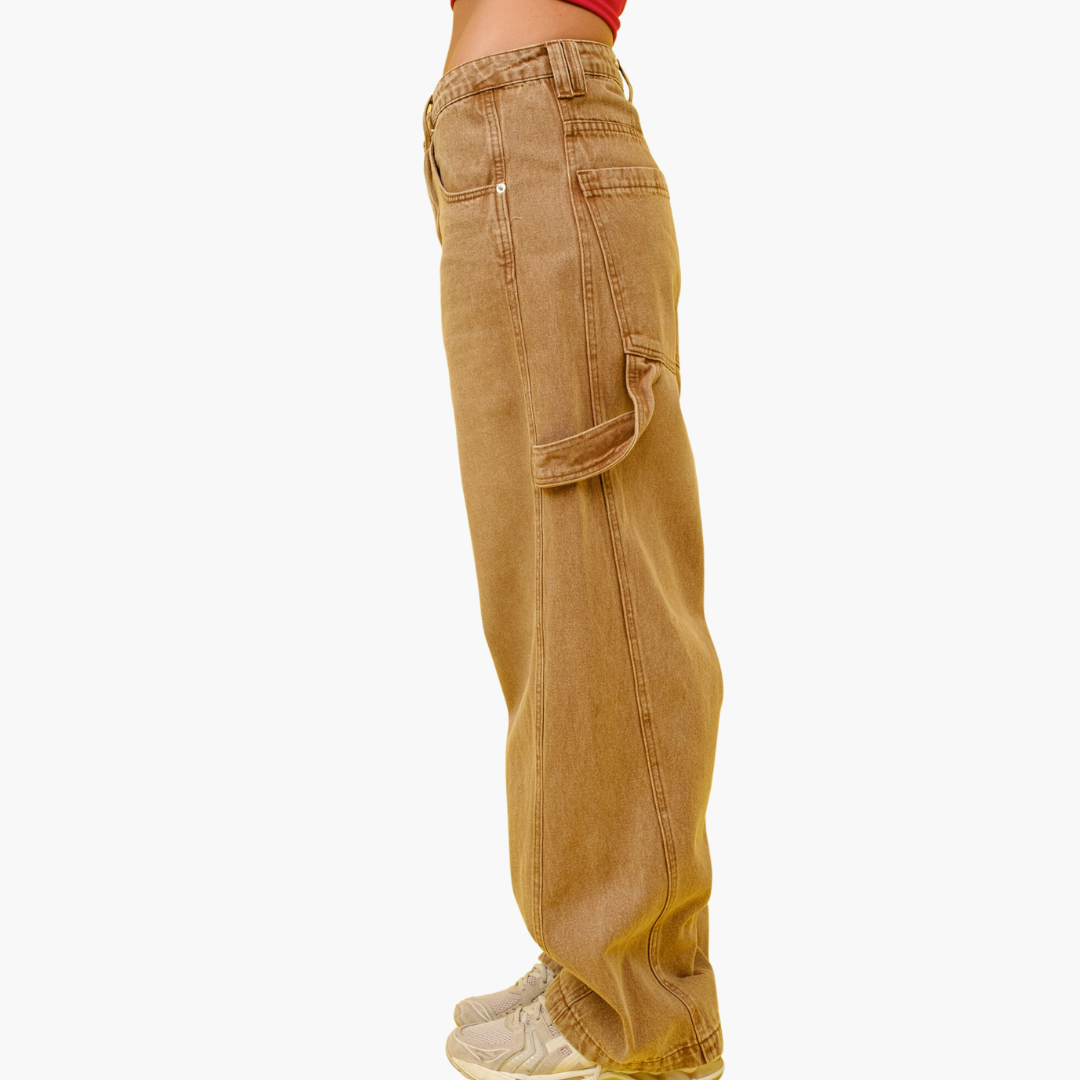 Khaki Utility Jeans