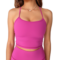 Ella Tank Bra in Orchid