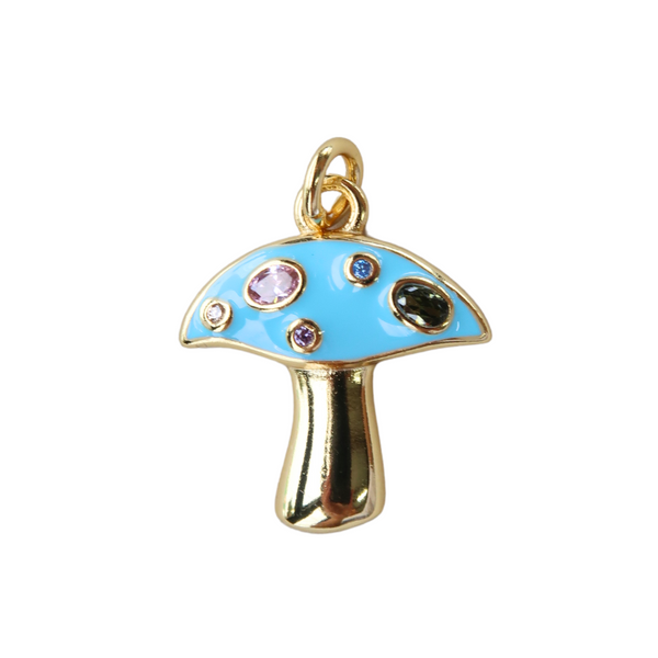 Mini Mushroom Charm