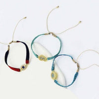 Silk Tie Pull Bracelet