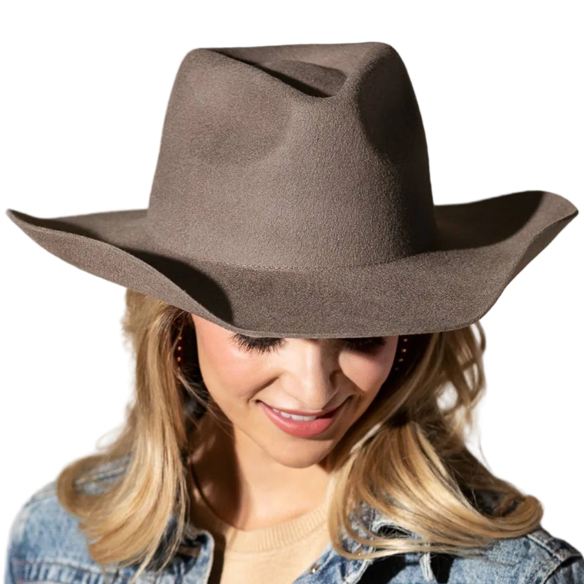 100% Australian Wool Hard Brim Cowboy Hat