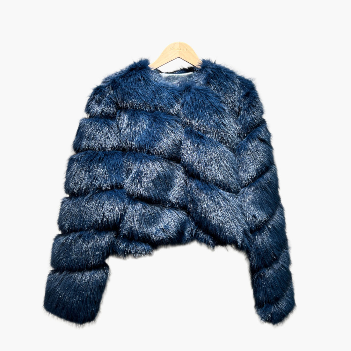 Paula Cropped Faux Fur Jacket