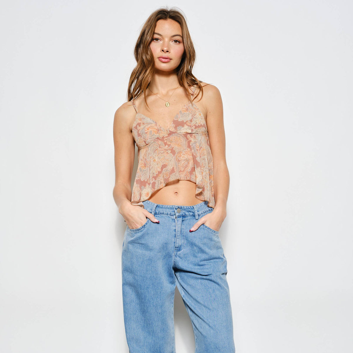Rosaline Paisley Top