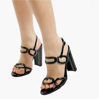 Nyjah Cut Out Chain Sandals