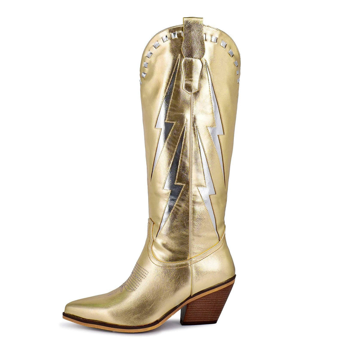 The Jolene | Electric Metallic Cowboy Boot