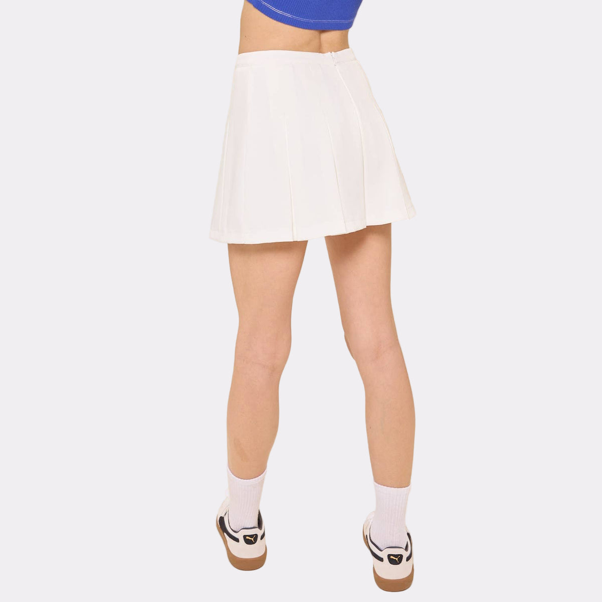 Preppy Pleated Mini Skort