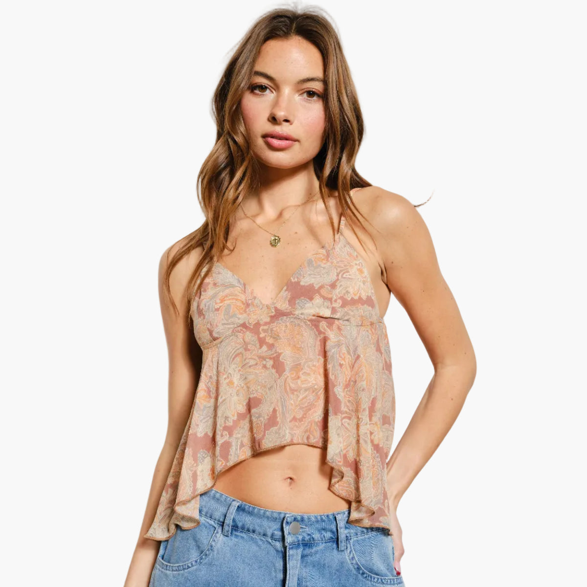 Rosaline Paisley Top
