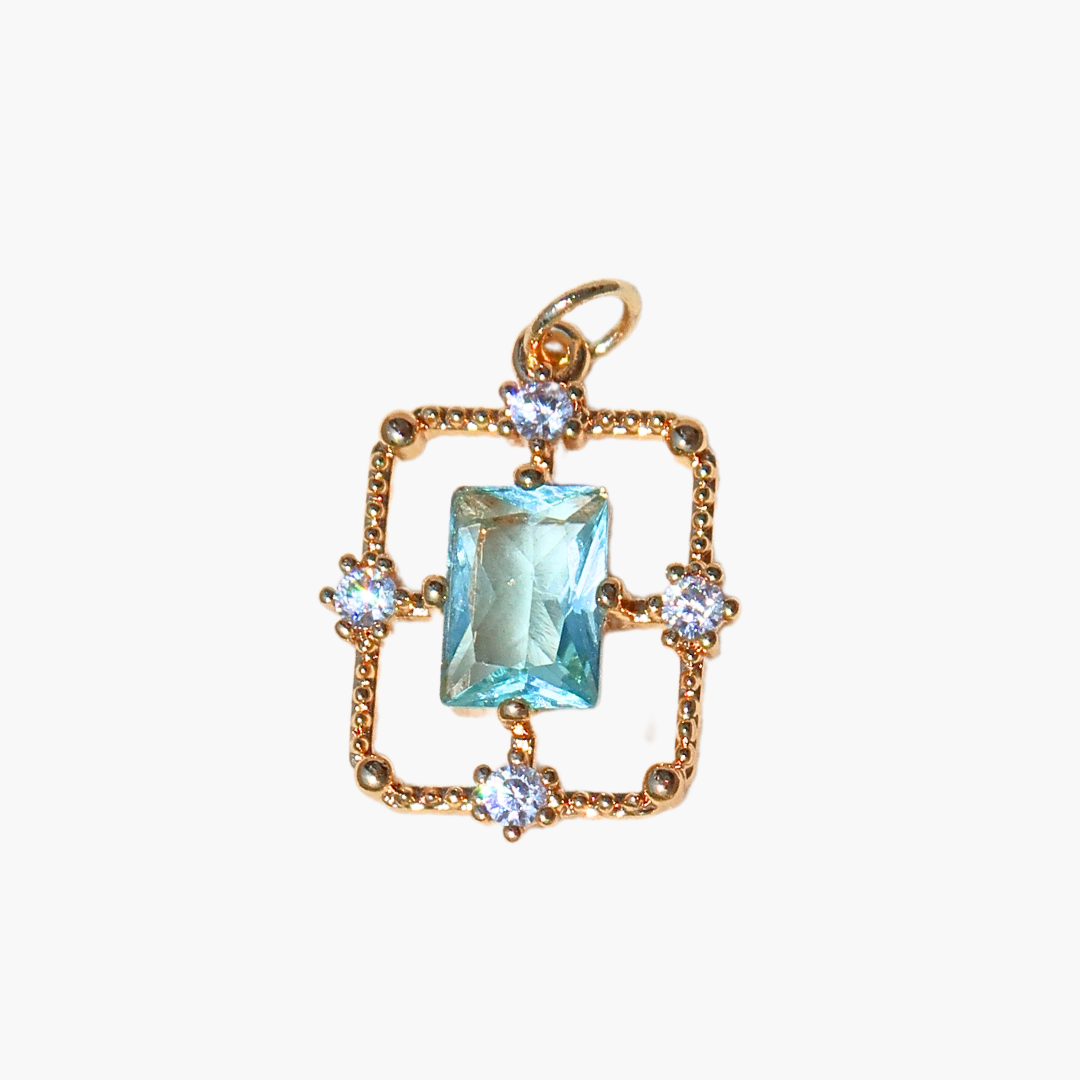 Gemstone Pendant Charm