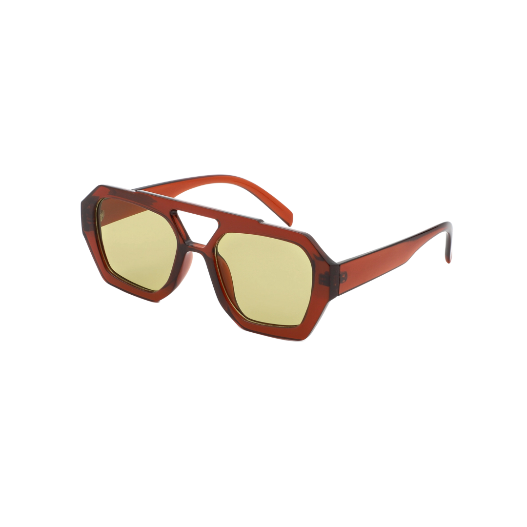 Retro Tinted Aviator Sunglasses