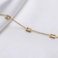 Baguette Stone Bracelet