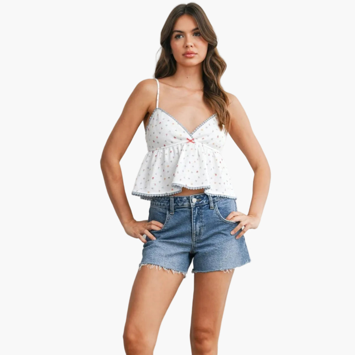 Dainty Floral Cami Top
