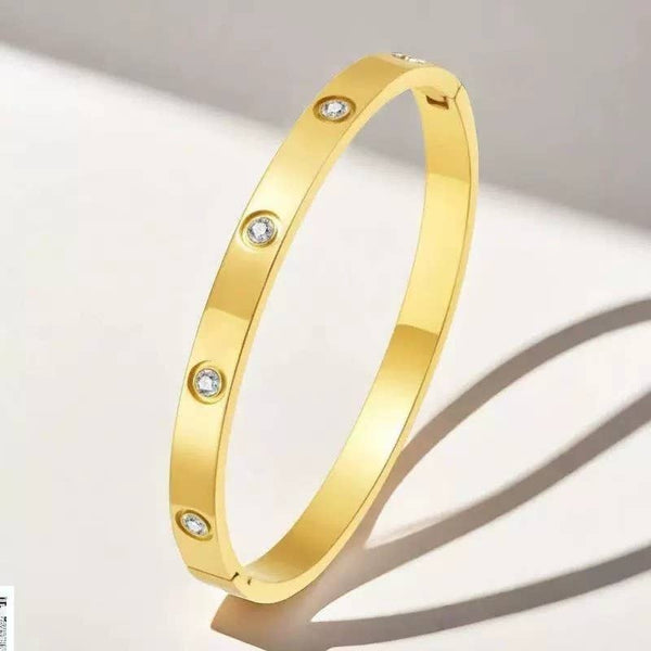 Solid Stainless Steel Bangle