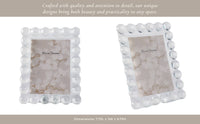 Crystal Bubble Spherical Border Photo Frame - 5x7 in.