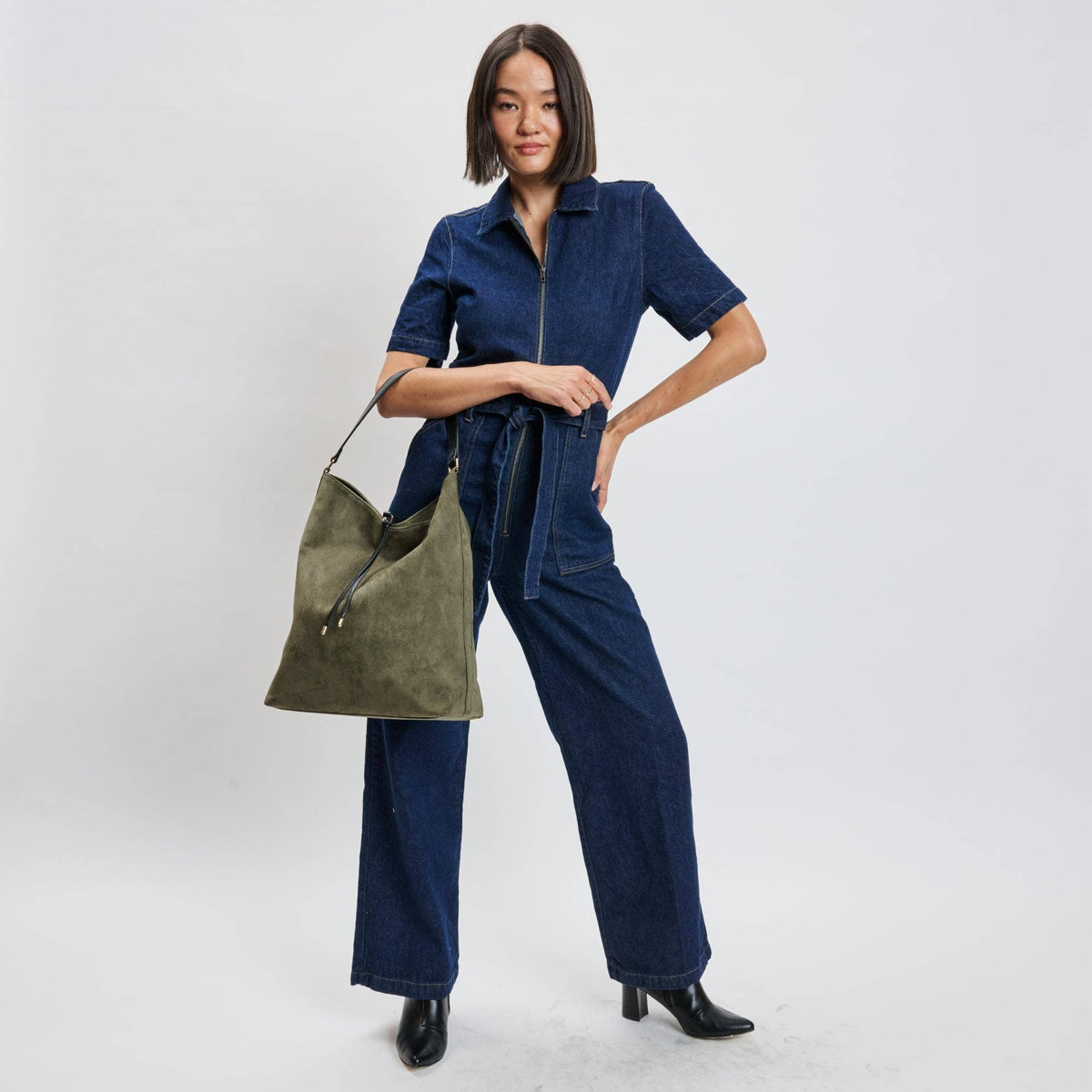 Olive Felicity Hobo Bag